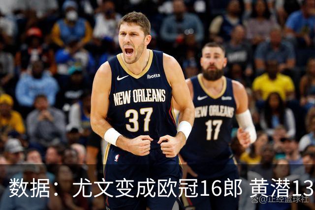 数据：尤文变成欧冠16郎 黄潜13年来首进欧冠8强
